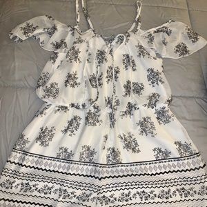 Off-the-Shoulder Romper